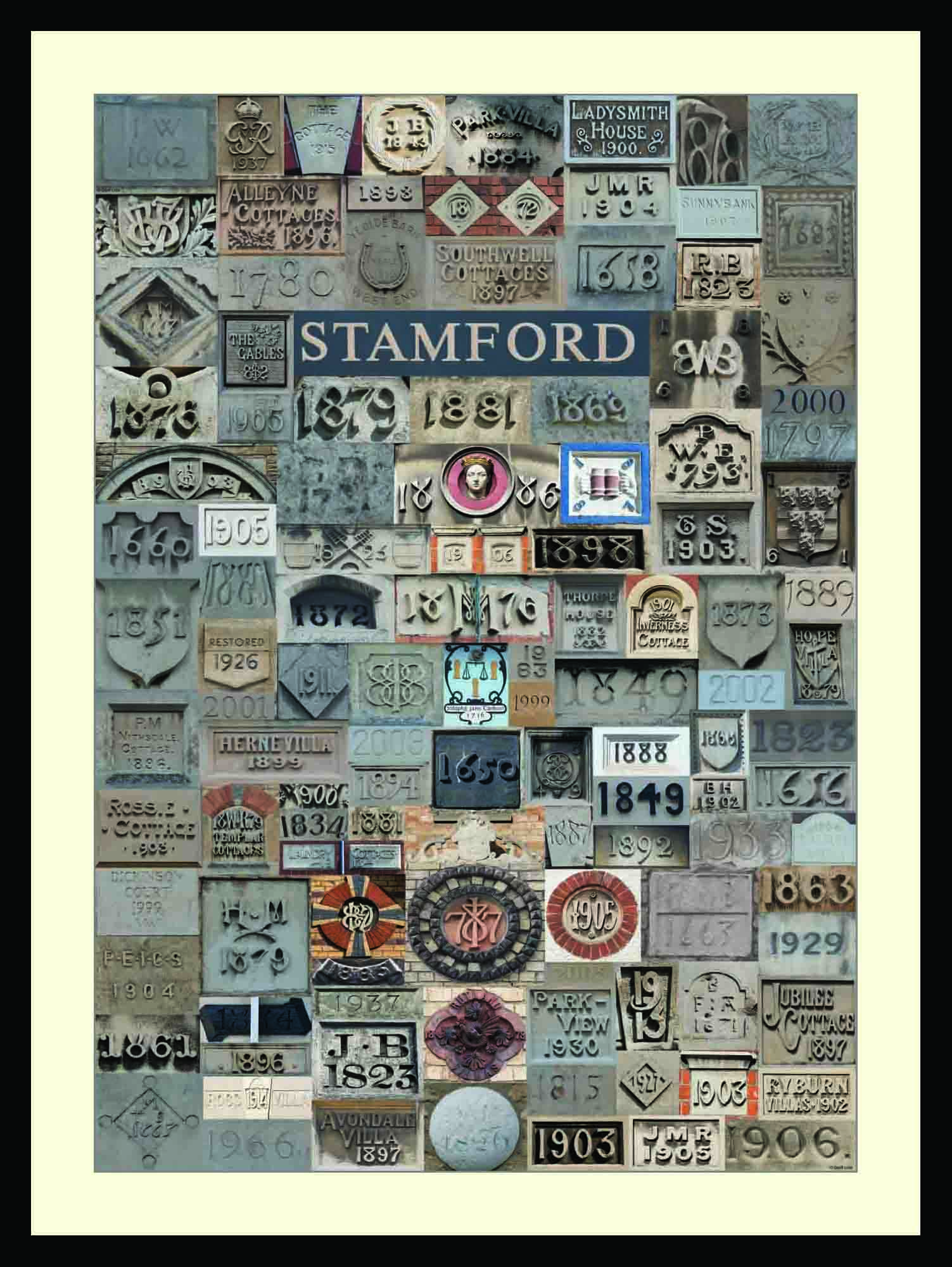 Stamford Dates Framed Print Stamford Dates